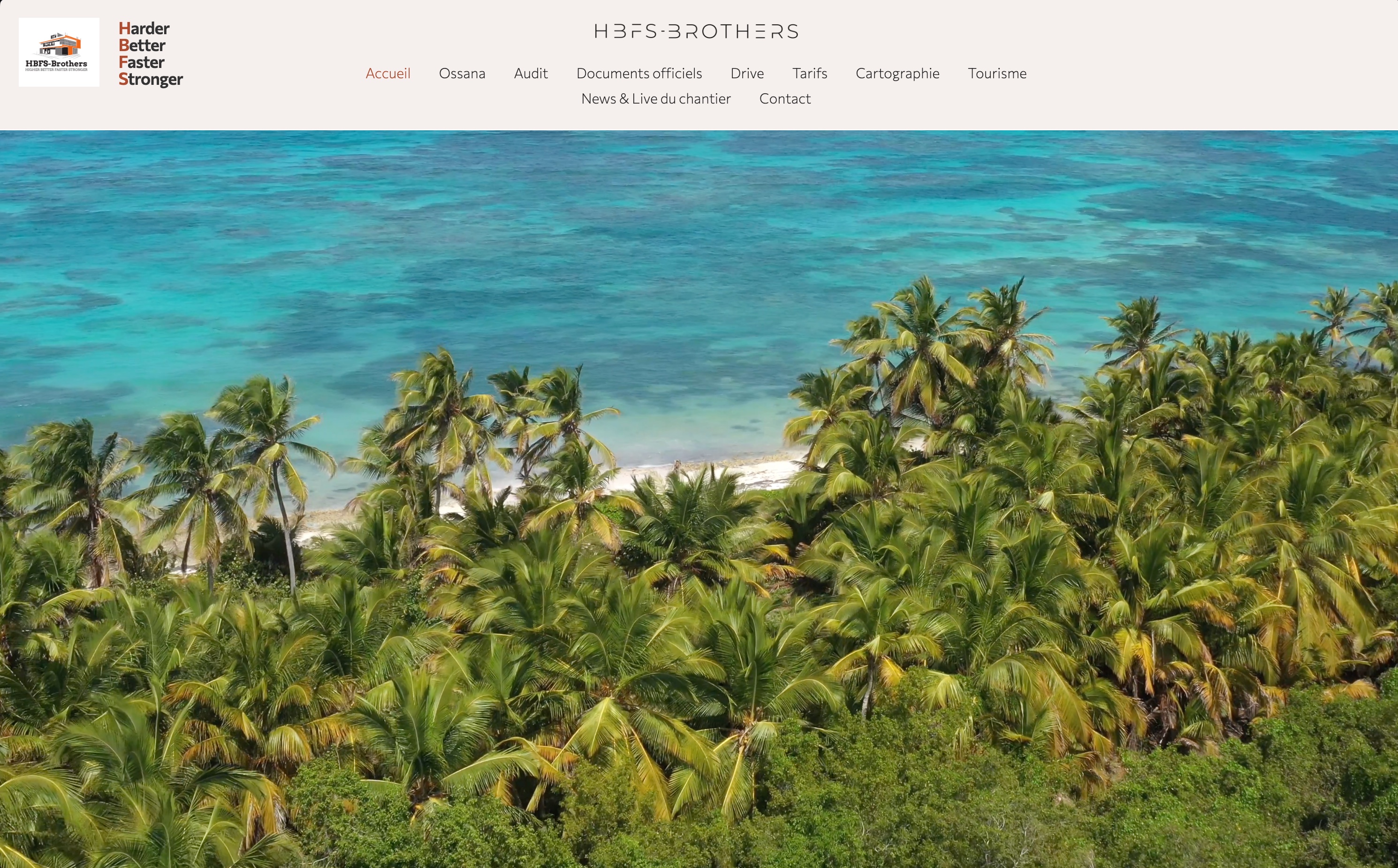 Plateforme web HBFS-Brothers — application client avec gestion de demandes